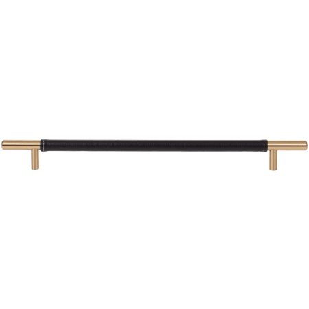 A large image of the Atlas Homewares 282 Black / Warm Brass