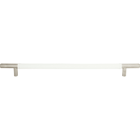 A large image of the Atlas Homewares 282 White / Stainless Steel