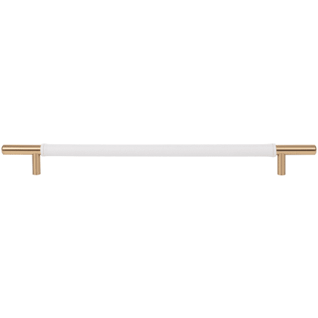 A large image of the Atlas Homewares 282 White / Warm Brass
