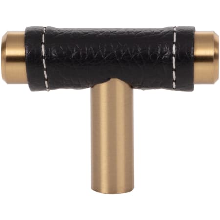 A large image of the Atlas Homewares 288 Black / Warm Brass