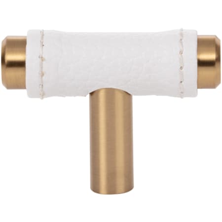 A large image of the Atlas Homewares 288 White / Warm Brass
