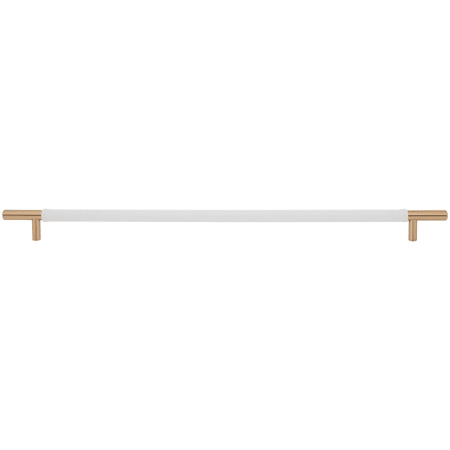 A large image of the Atlas Homewares AP05 White / Warm Brass