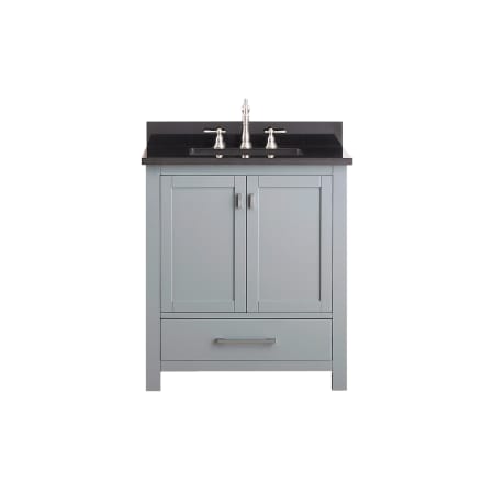 A large image of the Avanity MODERO-VS30 Chilled Gray / Black Granite Top