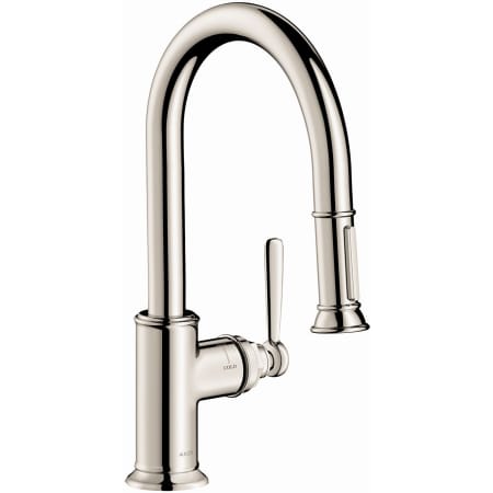 A large image of the Axor 16584 Polished Nickel