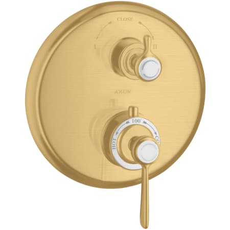 A large image of the Axor 16821 Brushed Gold Optic