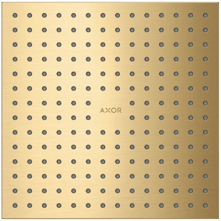 A large image of the Axor 35313 Brushed Gold Optic