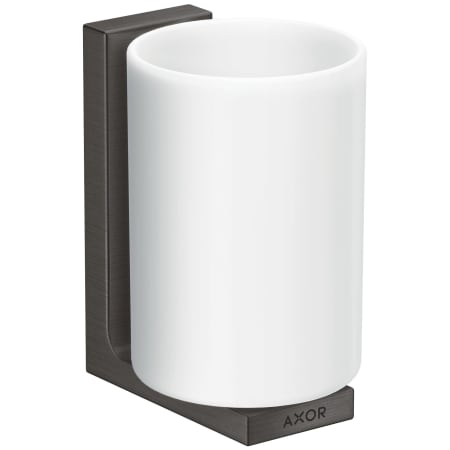 A large image of the Axor 42604 Brushed Black Chrome