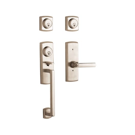 A large image of the Baldwin 85385.2DCL Lifetime Satin Nickel