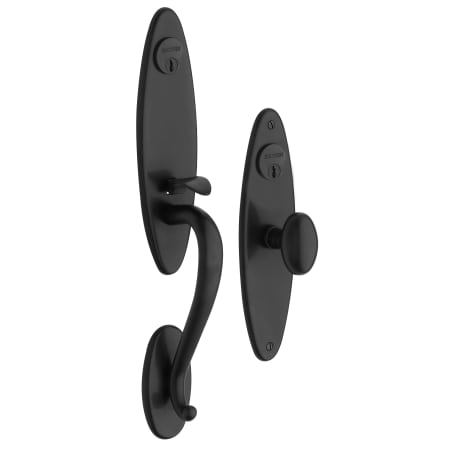 A large image of the Baldwin 6573.DBLC Oil Rubbed Bronze