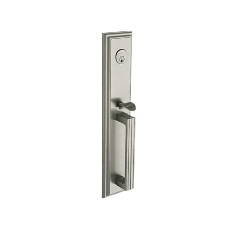 A large image of the Baldwin 6605 Lifetime Satin Nickel