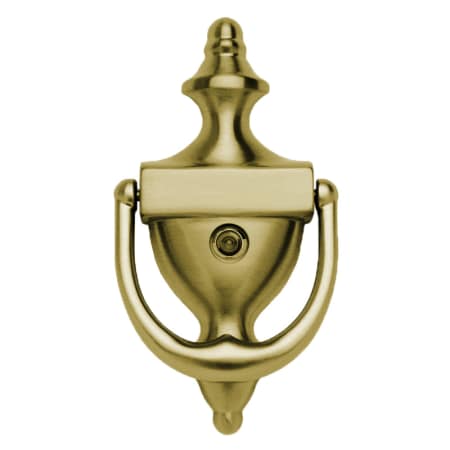 A large image of the Baldwin 0103 Satin Brass and Brown