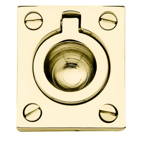 A large image of the Baldwin 0392 Lifetime Polished Brass