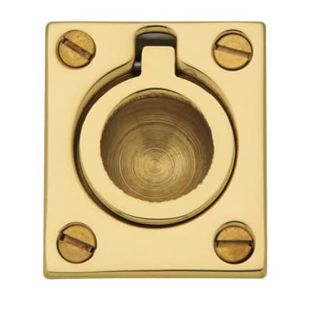 A large image of the Baldwin 0392 Non-Lacquered Brass