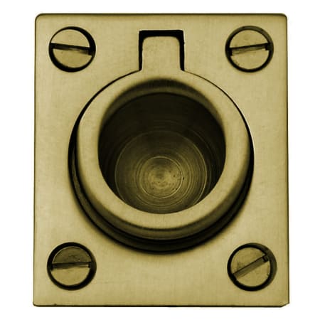 A large image of the Baldwin 0392 Satin Brass and Brown