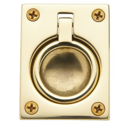A large image of the Baldwin 0394 Lifetime Polished Brass