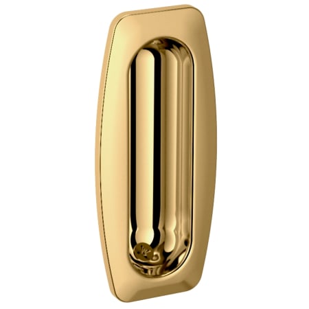 A large image of the Baldwin 0458 Lifetime Polished Brass