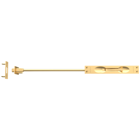 A large image of the Baldwin 0600.12 Lifetime Satin Brass