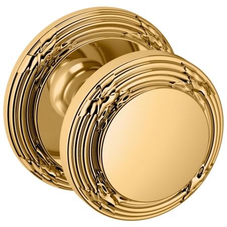 A large image of the Baldwin 5013.PASS Lifetime Polished Brass