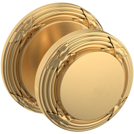 A large image of the Baldwin 5013.PASS Lifetime Satin Brass