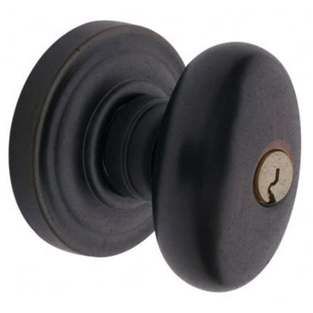 A large image of the Baldwin 5228.ENTR Distressed Oil Rubbed Bronze