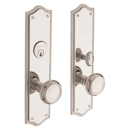 A large image of the Baldwin 6554.ENTR Lifetime Polished Nickel