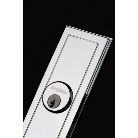 A large image of the Baldwin 6946.FD Baldwin-6946.FD-Polished Chrome Deadbolt