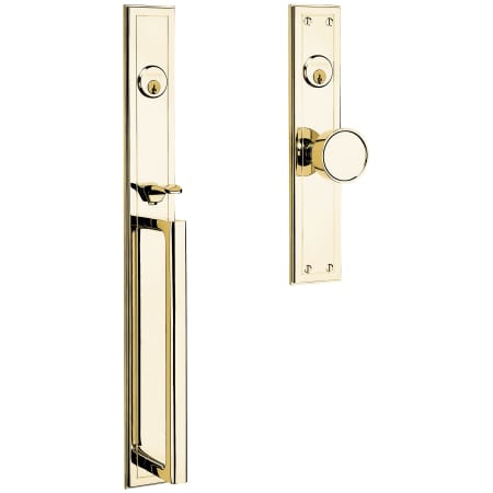 A large image of the Baldwin 6946.DBLC Lifetime Polished Brass