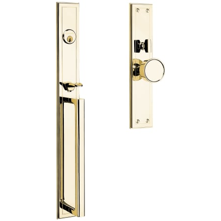 A large image of the Baldwin 6946.ENTR Non-Lacquered Brass