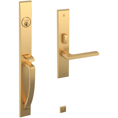 A large image of the Baldwin 6966.RENT Lifetime Satin Brass