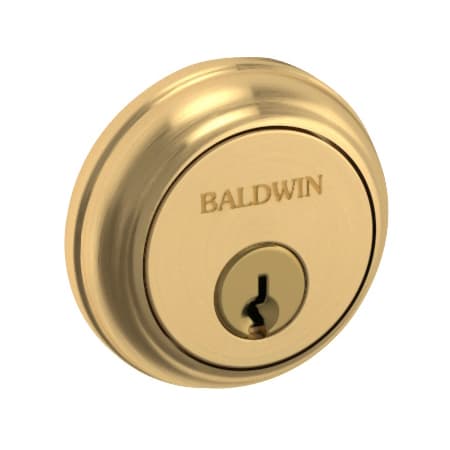 A large image of the Baldwin 8031 Lifetime Satin Brass