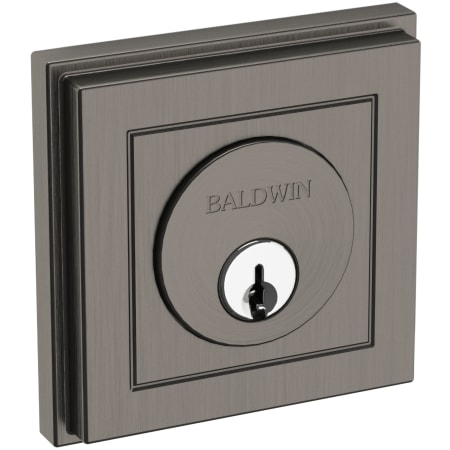 A large image of the Baldwin 8260 Lifetime Graphite Nickel