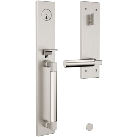A large image of the Baldwin 85316.RENT Satin Nickel / Polished Nickel
