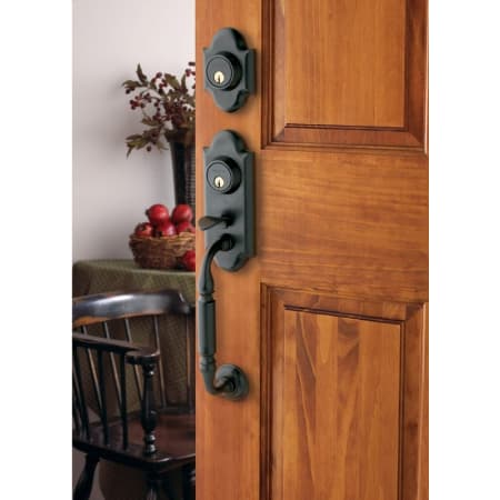 Baldwin 853651022RH Oil Rubbed Bronze Ashton Right Handed Single Cylinder Solid Brass Sectional ...