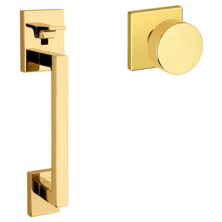 A large image of the Baldwin 85390.5055.AC Non-Lacquered Brass