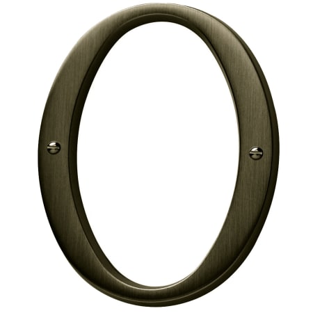 A large image of the Baldwin 90670 Satin Brass and Black