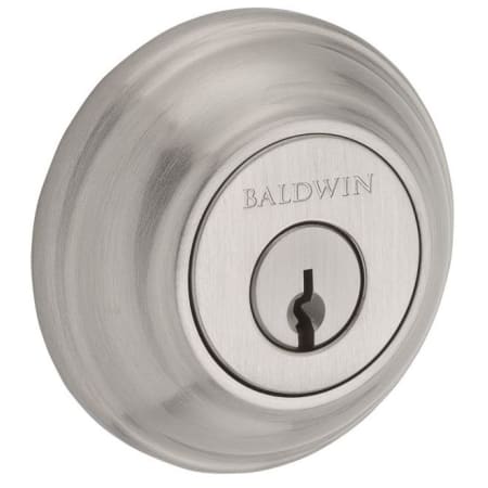 A large image of the Baldwin DC.TRD.SMT Satin Nickel