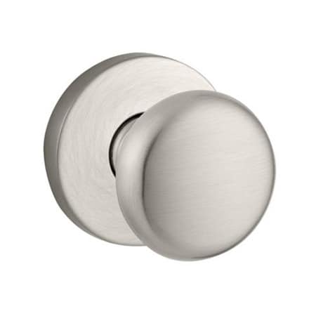 A large image of the Baldwin HD.ROU.CRR Satin Nickel