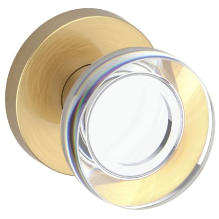 A large image of the Baldwin HD.CCY.CRR Lifetime Satin Brass