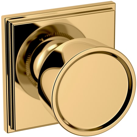 A large image of the Baldwin K007.PASS Lifetime Polished Brass