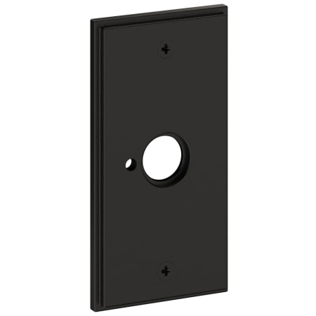 A large image of the Baldwin R053.PV Distressed Oil Rubbed Bronze