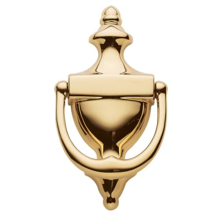 A large image of the Baldwin 0102 Lifetime Polished Brass