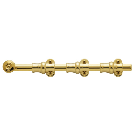 A large image of the Baldwin 0381 Lifetime Polished Brass