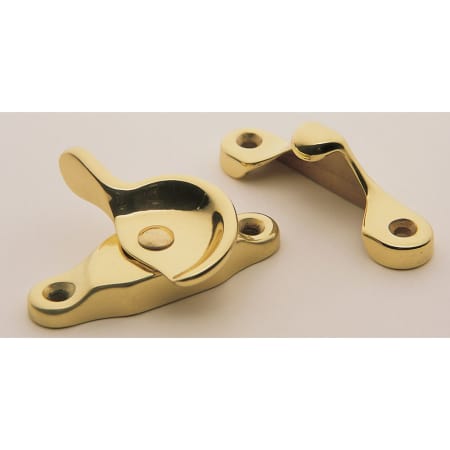 A large image of the Baldwin 0452 Lifetime Polished Brass