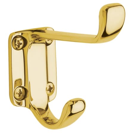 A large image of the Baldwin 0781 Lifetime Polished Brass