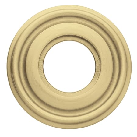 A large image of the Baldwin 5010 Satin Brass and Brown