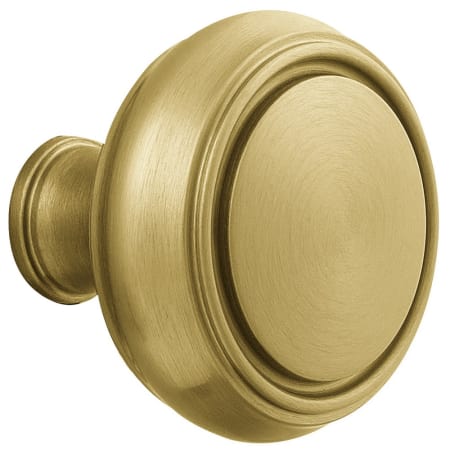A large image of the Baldwin 5068 Satin Brass and Brown