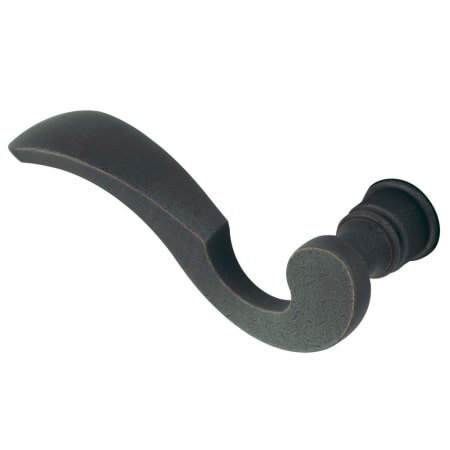 A large image of the Baldwin 5152.LMR Distressed Oil Rubbed Bronze
