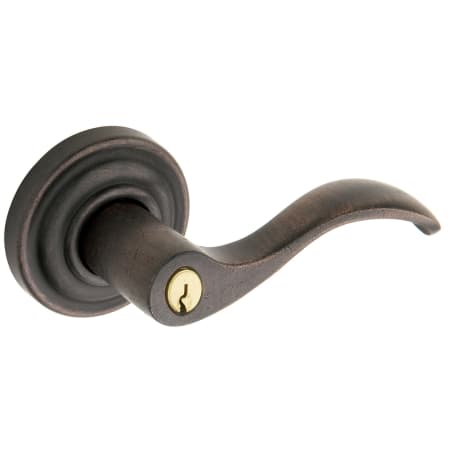 A large image of the Baldwin 5255.FD Distressed Oil Rubbed Bronze