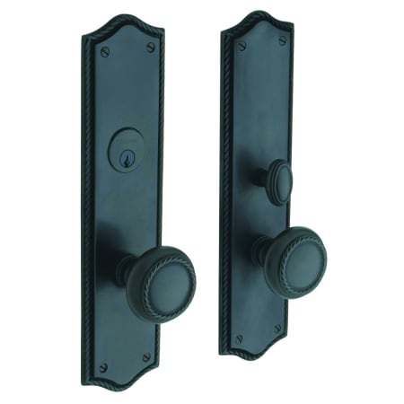 A large image of the Baldwin 6554.DBLC Oil Rubbed Bronze
