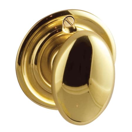 A large image of the Baldwin 6756.EXT Lifetime Polished Brass